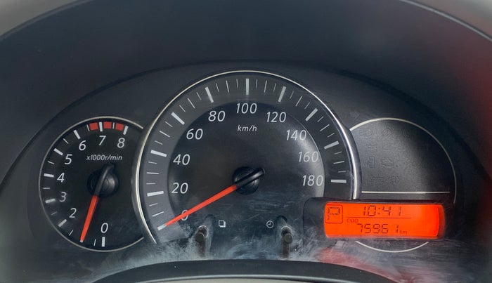 2015 Nissan Micra XV CVT, Petrol, Automatic, 75,961 km, Odometer Image