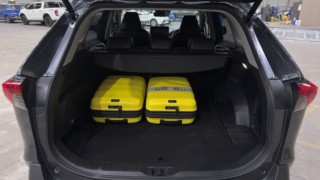2022 Toyota RAV4 Cruiser (AWD) Hybrid, Automatic, 46064 km, Boot Inside View with Luggage