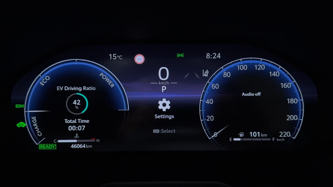 2022 Toyota RAV4 Cruiser (AWD) Hybrid, Automatic, 46064 km, Odometer View