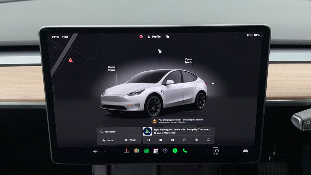 2023 Tesla Model Y Long Range, Automatic, 28994 km, Infotainment System