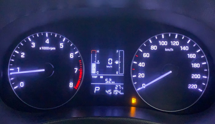 2017 Hyundai Creta SX PLUS AT 1.6 PETROL, Petrol, Automatic, 45,194 km, Odometer Image