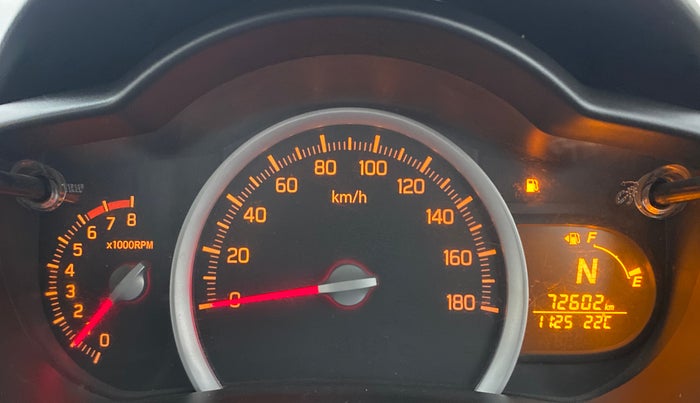 2017 Maruti Celerio ZXI AMT, Petrol, Automatic, 72,602 km, Odometer Image