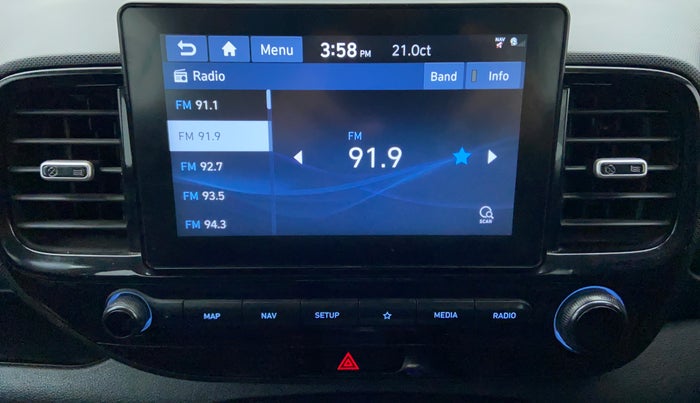 2019 Hyundai VENUE 1.0 TURBO GDI SX+ AT, Petrol, Automatic, 26,885 km, Infotainment System