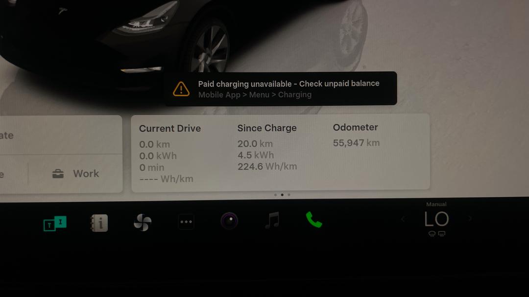 2023 Tesla Model Y Rear-wheel Drive, Automatic, 55947 km, Odometer View