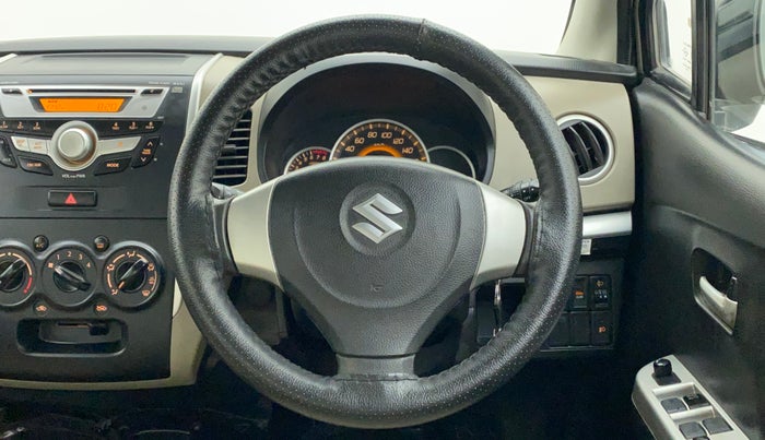 2015 Maruti Wagon R 1.0 VXI, Petrol, Manual, 18,513 km, Steering Wheel Close Up