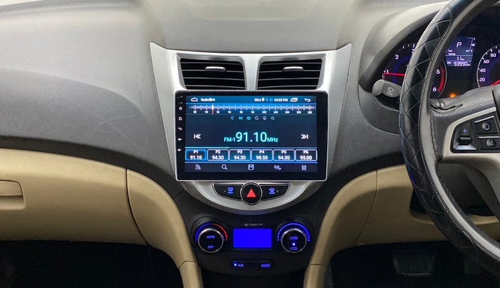 2015 Hyundai Verna FLUIDIC 1.6 CRDI SX AT, Diesel, Automatic, 94,546 km, Air Conditioner