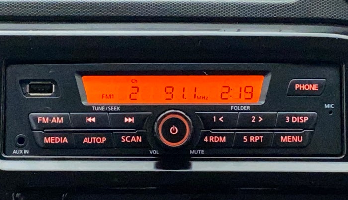 2018 Datsun Redi Go T(O) 1.0, Petrol, Manual, 35,190 km, Infotainment System