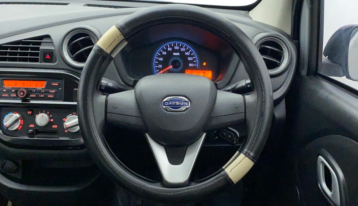 2018 Datsun Redi Go T(O) 1.0, Petrol, Manual, 35,190 km, Steering Wheel Close Up