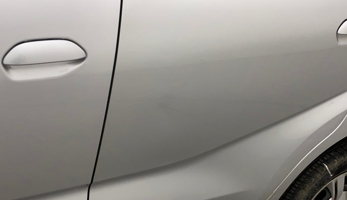 2018 Datsun Redi Go T(O) 1.0, Petrol, Manual, 35,190 km, Rear left door - Minor scratches