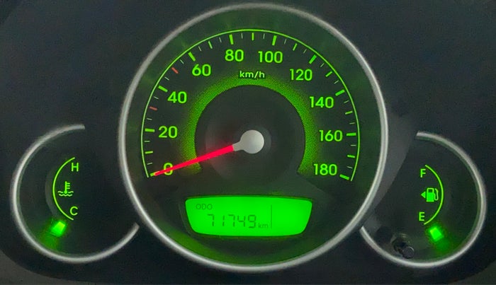2015 Hyundai Eon MAGNA PLUS, Petrol, Manual, 71,704 km, Odometer Image