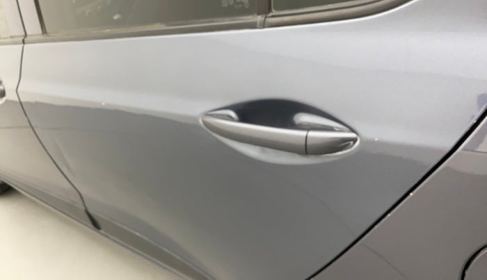 2018 Hyundai Grand i10 SPORTZ 1.2 KAPPA VTVT, CNG, Manual, 91,732 km, Rear left door - Paint has faded
