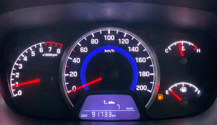 2018 Hyundai Grand i10 SPORTZ 1.2 KAPPA VTVT, CNG, Manual, 91,732 km, Odometer Image