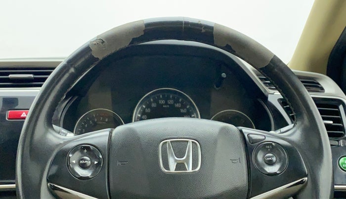 2016 Honda City 1.5L I-VTEC VX CVT, Petrol, Automatic, 81,296 km, Steering wheel - Steering cover is minor torn