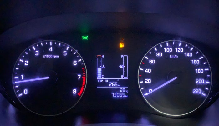 2016 Hyundai Elite i20 SPORTZ 1.2, Petrol, Manual, 73,116 km, Odometer Image