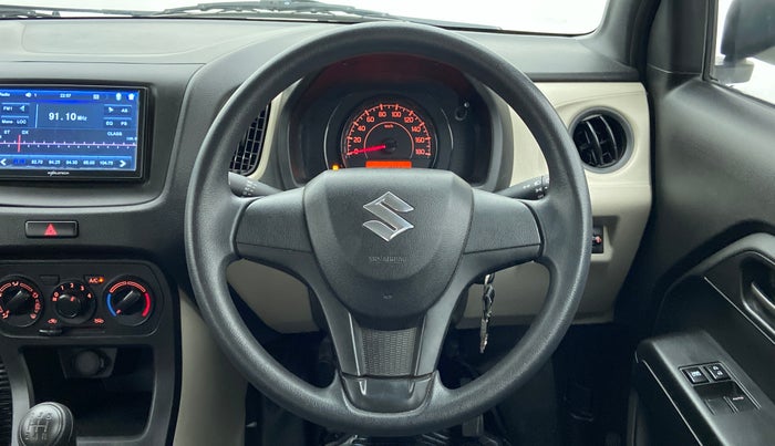 2020 Maruti New Wagon-R LXI 1.0 L, Petrol, Manual, 13,473 km, Steering Wheel Close Up