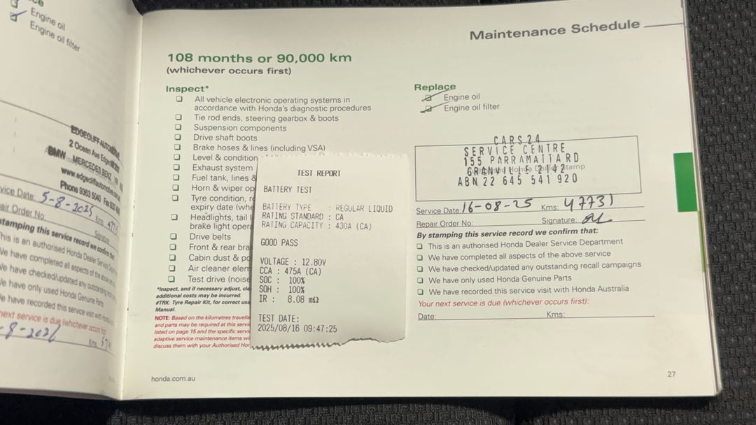2016 Honda HR-V Vti-s, Automatic, 47753 km, Service History