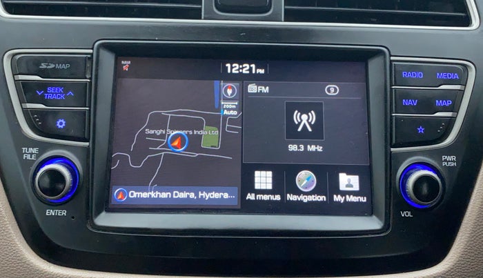 2018 Hyundai Elite i20 ASTA 1.2, Petrol, Manual, 58,336 km, Infotainment System