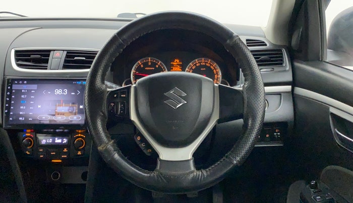 2017 Maruti Swift ZDI, Diesel, Manual, 55,856 km, Steering wheel - Steering cover is minor torn