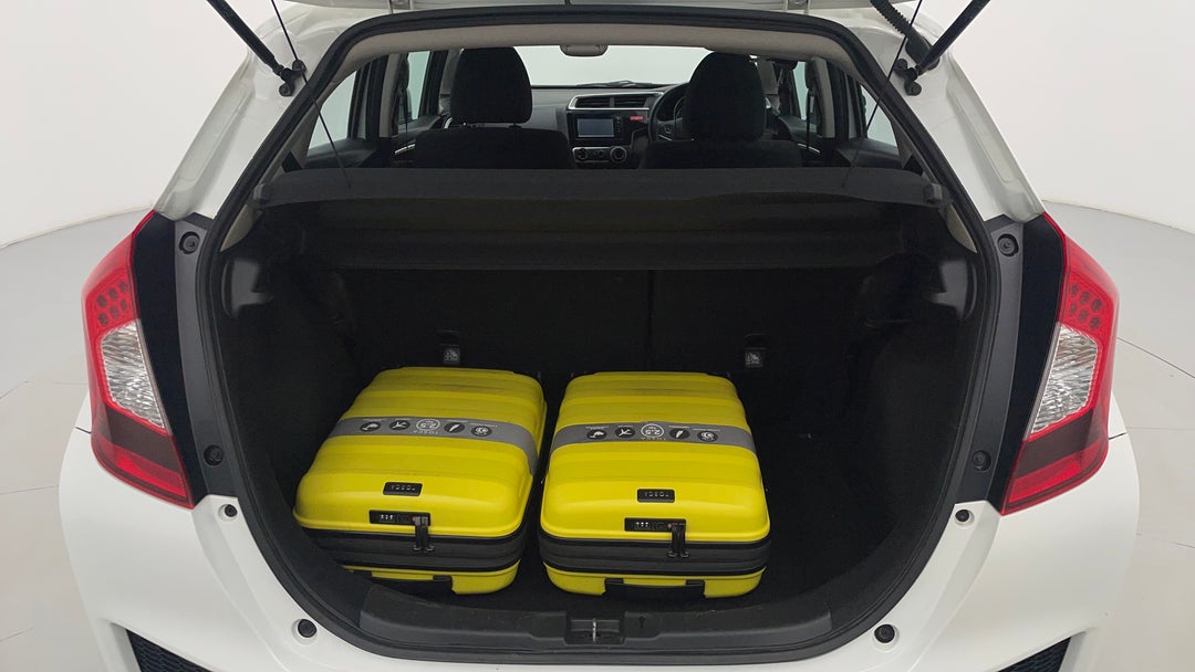 2016 Honda Jazz Vti, Manual, 73248 km, Boot Inside View with Luggage