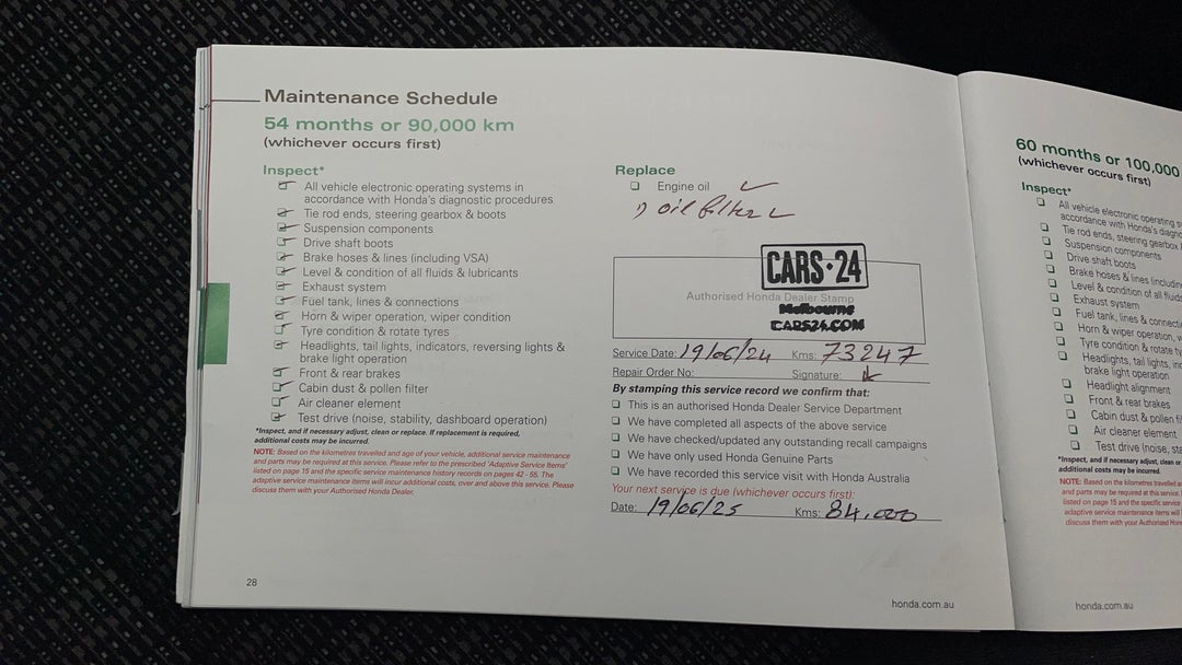 2016 Honda Jazz Vti, Manual, 73248 km, Service History