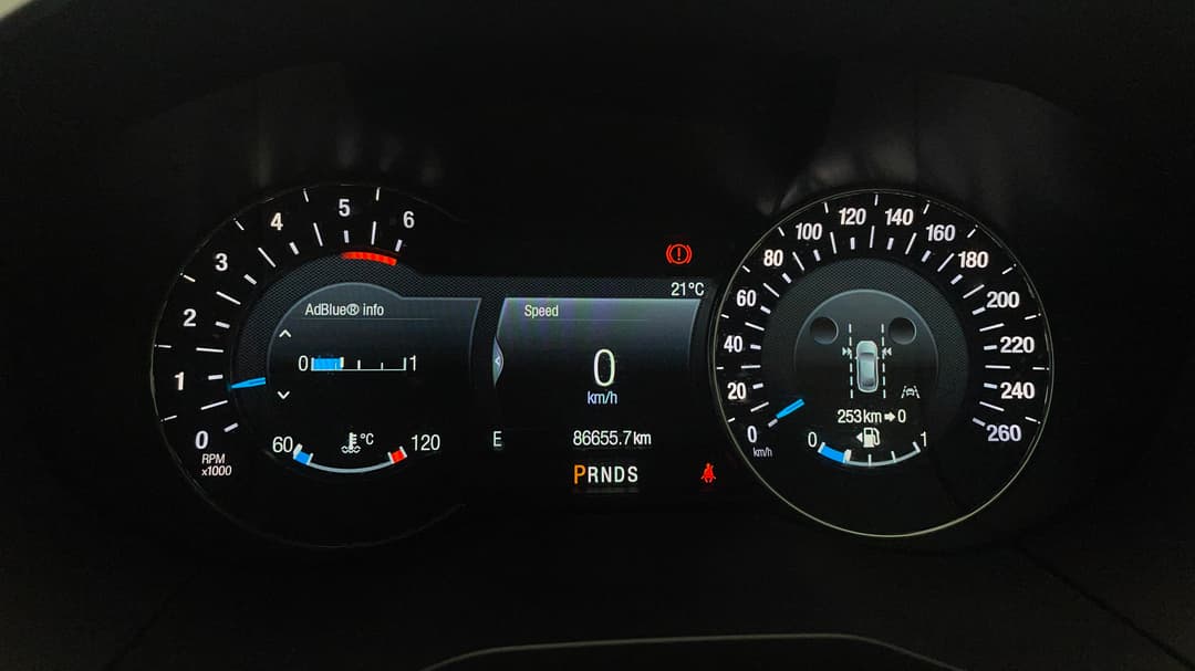 2018 Ford Endura Trend (awd), Automatic, 86655 km, Odometer View