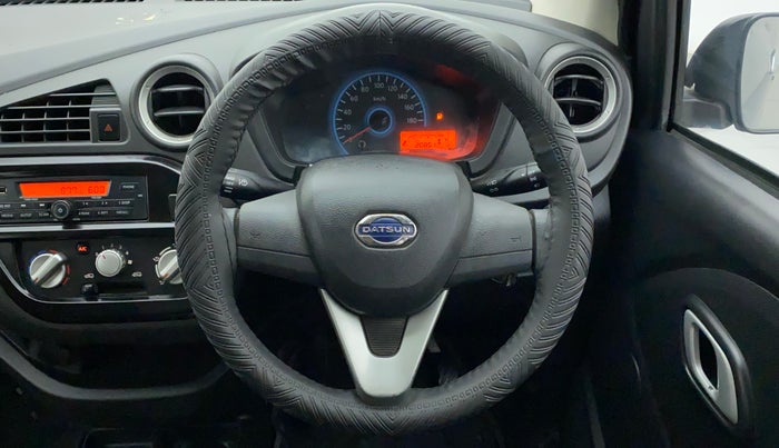 2019 Datsun Redi Go T (O), Petrol, Manual, 20,851 km, Steering Wheel Close Up