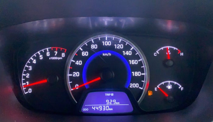 2016 Hyundai Grand i10 SPORTS 1.2 VTVT, Petrol, Manual, 45,060 km, Odometer Image