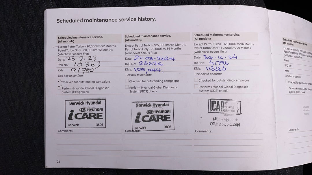 2019 Hyundai Accent Sport, Automatic, 113223 km, Service History