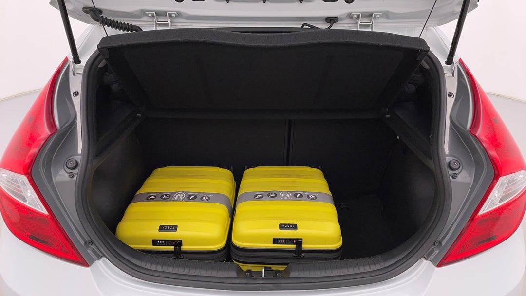 2019 Hyundai Accent Sport, Automatic, 113223 km, Boot Inside View with Luggage