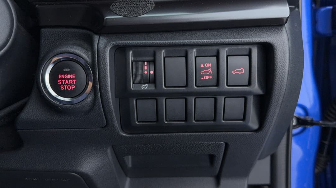 2022 Subaru WRX Ts (AWD), Automatic, 50606 km, Utility Switches/Buttons