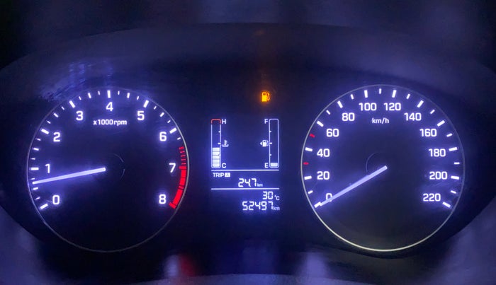 2015 Hyundai Elite i20 SPORTZ 1.2, Petrol, Manual, 52,497 km, Odometer Image