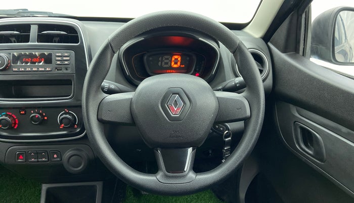 2019 Renault Kwid RXL, Petrol, Manual, 3,589 km, Steering Wheel Close Up