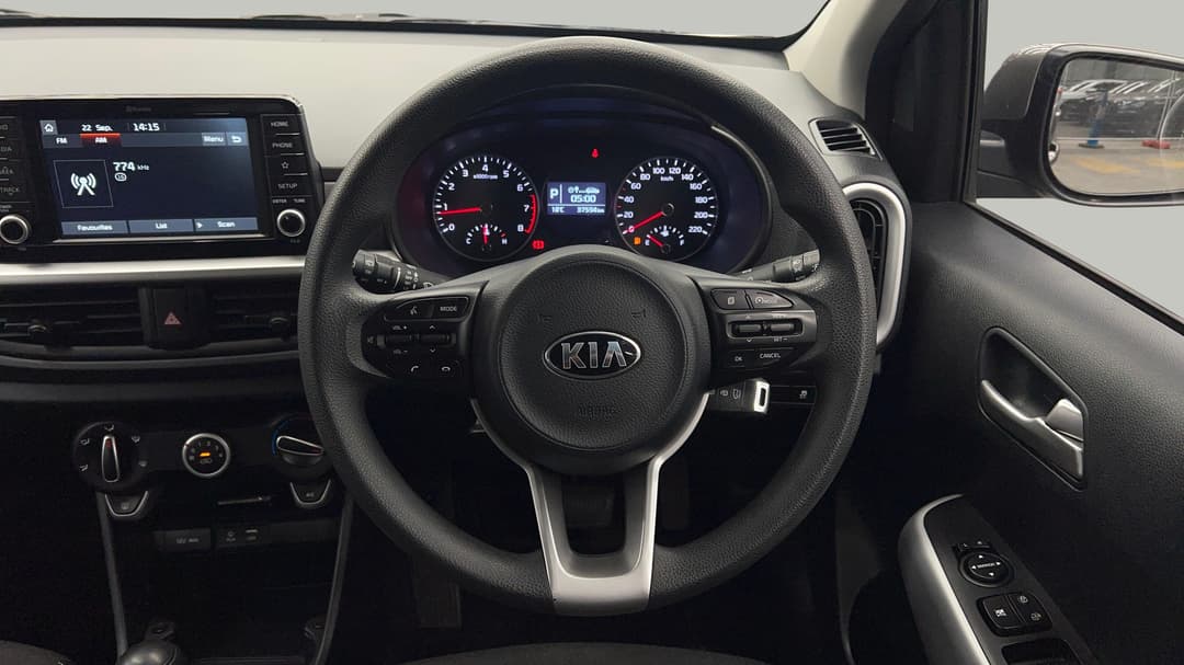 2018 Kia Picanto S (aeb), Automatic, 37594 km, Steering Wheel Close-up