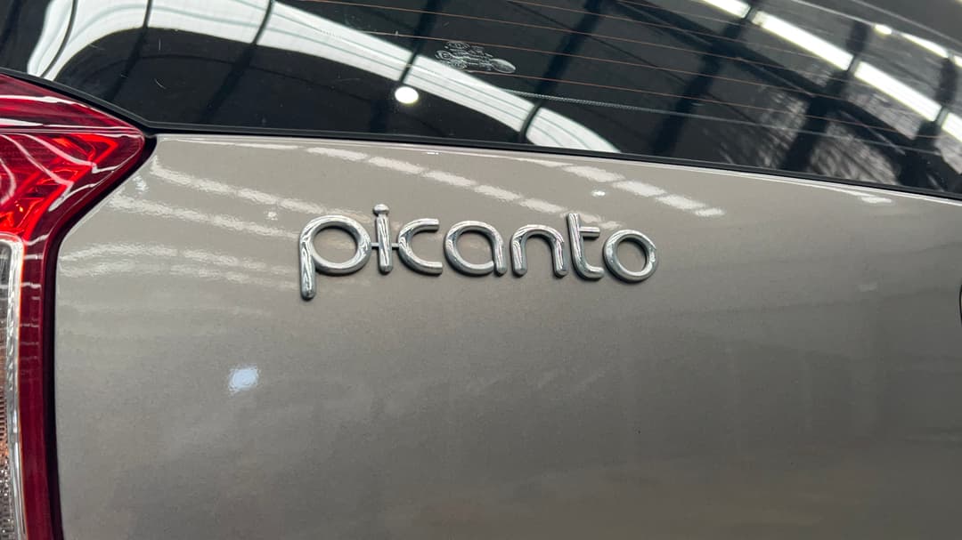 2018 Kia Picanto S (aeb), Automatic, 37594 km, Badge (Boot Left Side)