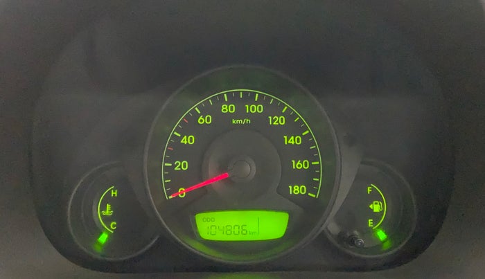 2012 Hyundai Eon D-LITE+, Petrol, Manual, 1,04,806 km, Odometer Image
