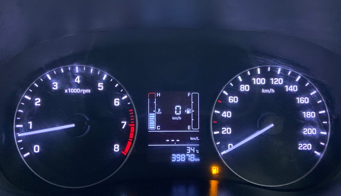 2019 Hyundai Creta 1.6 E + VTVT, Petrol, Manual, 40,914 km, Odometer Image