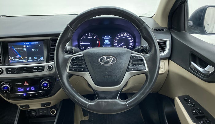 2019 Hyundai Verna 1.6 SX (O) CRDI MT, Diesel, Manual, 64,558 km, Steering Wheel Close Up