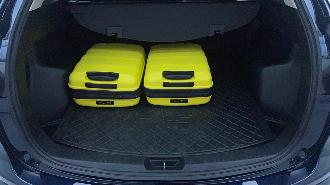 Boot Inside View with Luggage