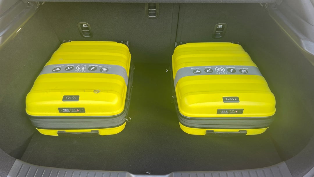 Boot Inside View with Luggage