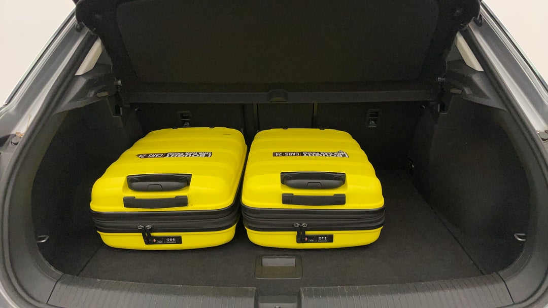 Boot Inside View with Luggage