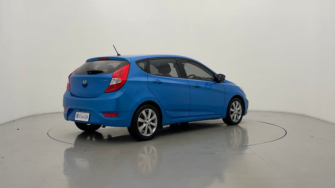 2018 Hyundai Accent Sport, Automatic, 60419 km, Right Back Diagonal (45- Degree) View