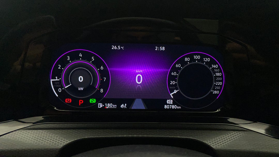 2022 Volkswagen Golf Gti, Automatic, 80780 km, Odometer View