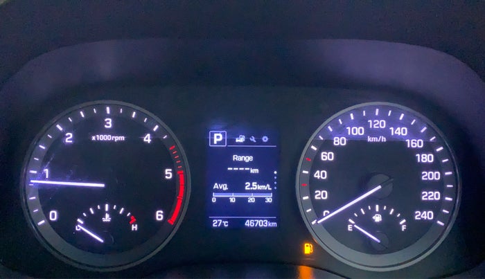 2018 Hyundai Tucson 2WD AT GL DIESEL, Diesel, Automatic, 47,248 km, Odometer Image
