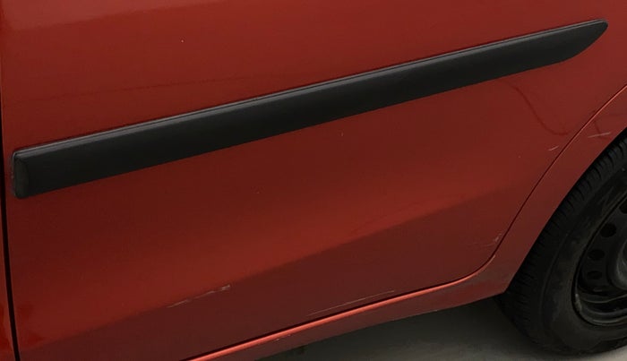 2018 Maruti Celerio VXI AMT, Petrol, Automatic, 1,19,383 km, Rear left door - Slight discoloration