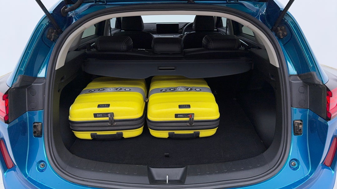 Boot Inside View with Luggage