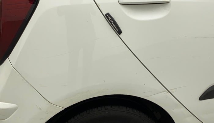 2012 Hyundai i10 MAGNA 1.1, Petrol, Manual, 50,292 km, Right quarter panel - Paint has minor damage