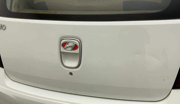 2012 Hyundai i10 MAGNA 1.1, Petrol, Manual, 50,292 km, Dicky (Boot door) - Minor scratches