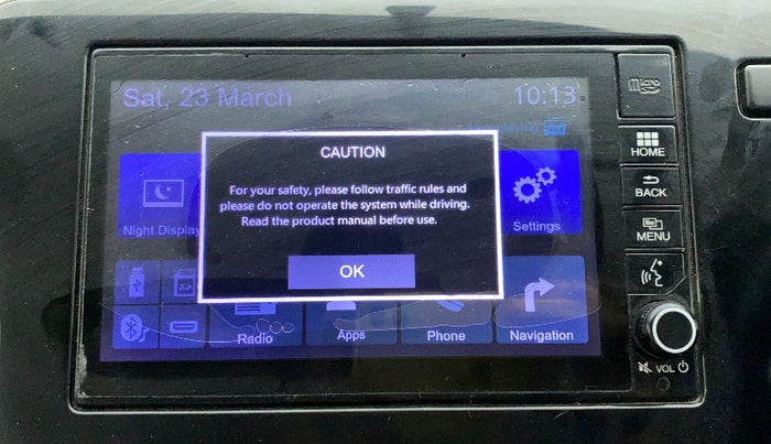 2018 Honda City 1.5L I-VTE V CVT, Petrol, Automatic, 23,931 km, Infotainment system - Touch screen not working