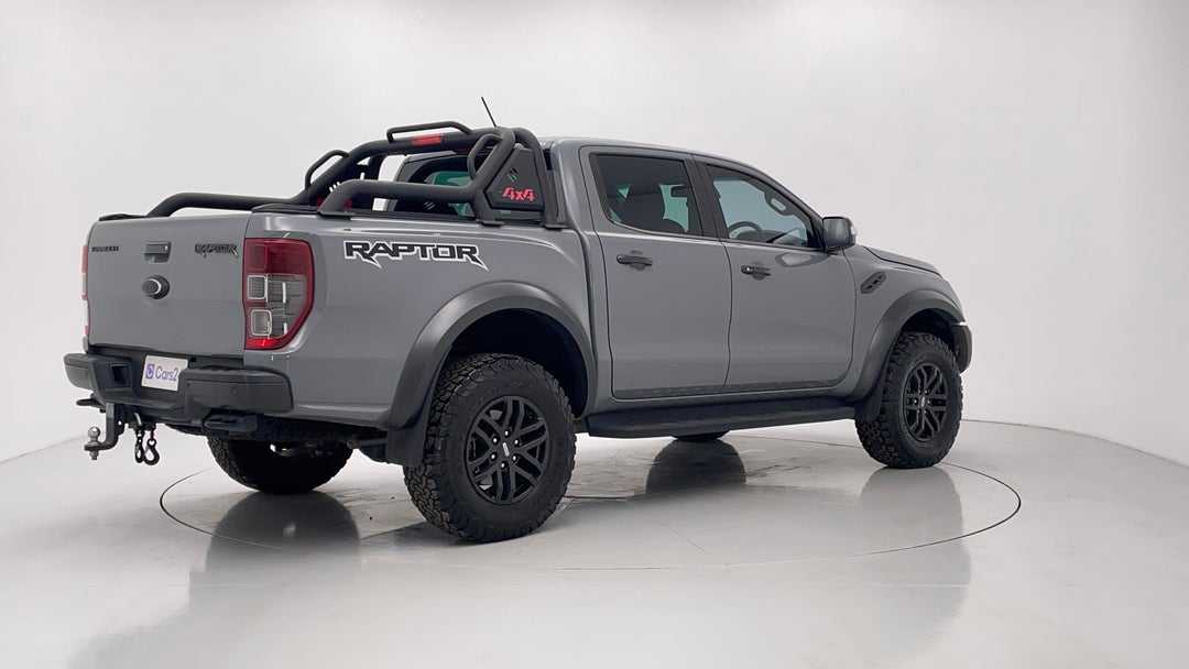 2020 Ford Ranger Raptor 2.0 (4x4), Automatic, 66625 km, Right Back Diagonal (45- Degree) View