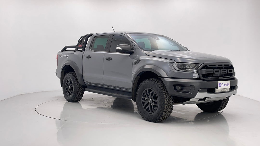 2020 Ford Ranger Raptor 2.0 (4x4), Automatic, 66625 km, Right Front Diagonal (45- Degree) View